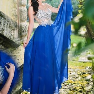 Blue Camille La Vie dress